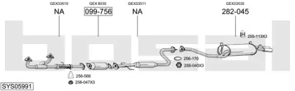 BOSAL SYS05991