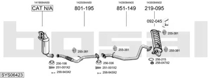 BOSAL SYS06423