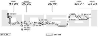 BOSAL SYS06927
