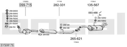 BOSAL SYS08178
