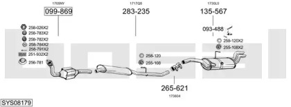 BOSAL SYS08179