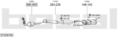 BOSAL SYS08180
