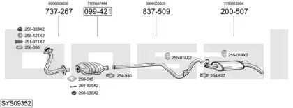 BOSAL SYS09352