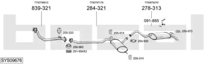 BOSAL SYS09676