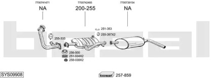 BOSAL SYS09908
