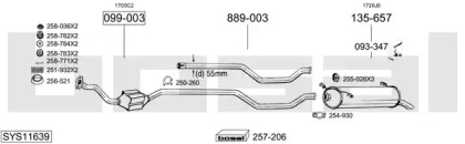 BOSAL SYS11639