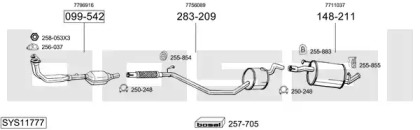 BOSAL SYS11777