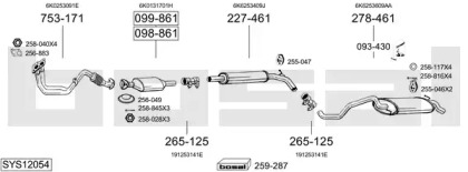 BOSAL SYS12054