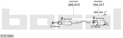 BOSAL SYS12564