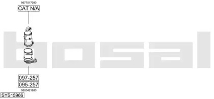 BOSAL SYS15966