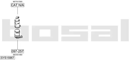 BOSAL SYS15967