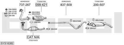 BOSAL SYS16382