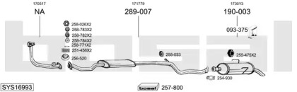 BOSAL SYS16993