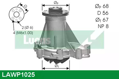 LUCAS ENGINE DRIVE LAWP1025