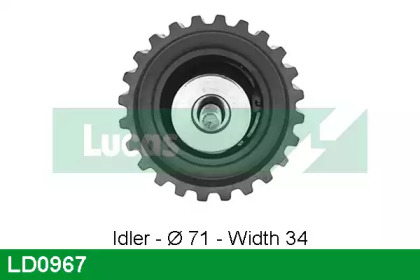 LUCAS ENGINE DRIVE LD0967