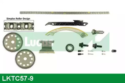 LUCAS ENGINE DRIVE LKTC57-9