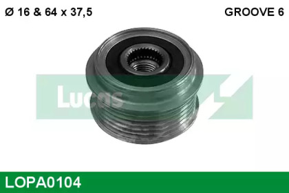 LUCAS ENGINE DRIVE LOPA0104