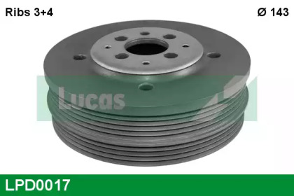 LUCAS ENGINE DRIVE LPD0017