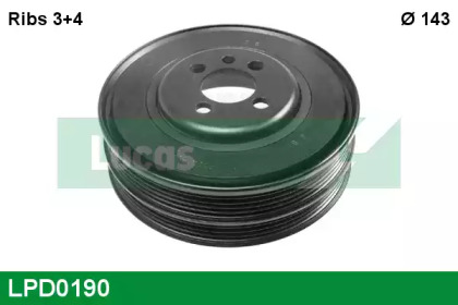 LUCAS ENGINE DRIVE LPD0190