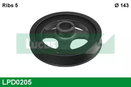 LUCAS ENGINE DRIVE LPD0205