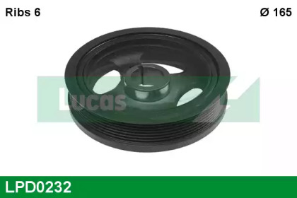 LUCAS ENGINE DRIVE LPD0232