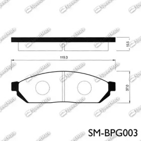 SPEEDMATE SM-BPG003