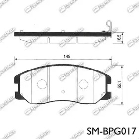 SPEEDMATE SM-BPG017