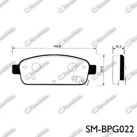 SPEEDMATE SM-BPG022