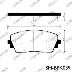 SPEEDMATE SM-BPK039