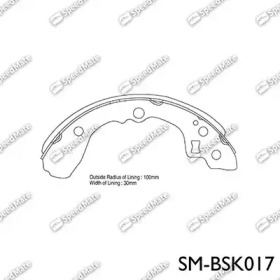 SPEEDMATE SM-BSK017