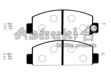 ASHUKI 1080-0203