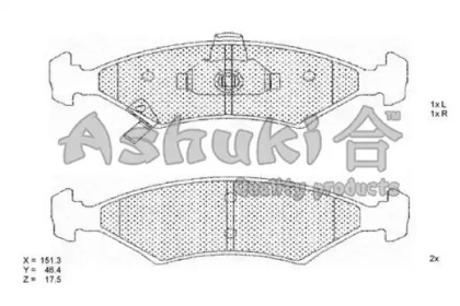 ASHUKI 1080-1030