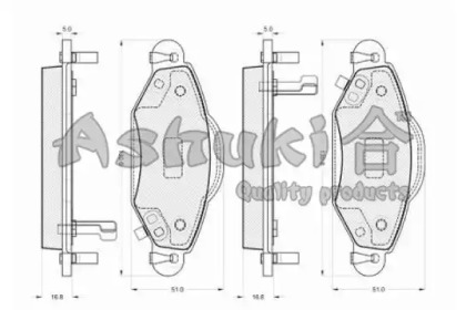 ASHUKI 1080-3112