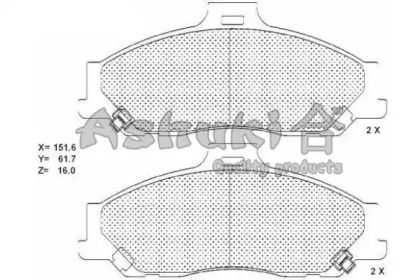 ASHUKI 1080-3503