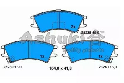 ASHUKI 1080-4250