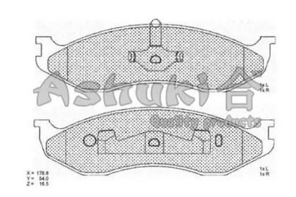 ASHUKI 1080-7030