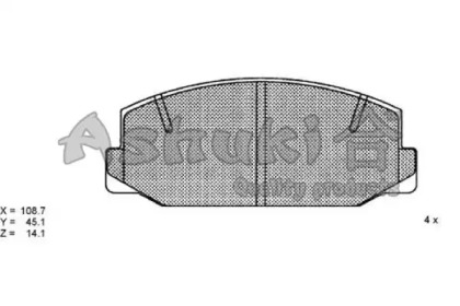 ASHUKI 1080-8202