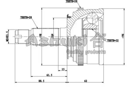 ASHUKI HO-8054I