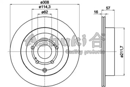 ASHUKI K016-56