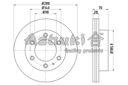 ASHUKI M608-25