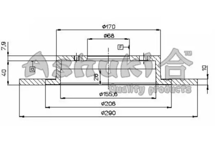 ASHUKI N014-60