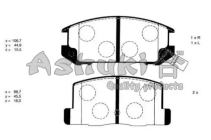 ASHUKI T114-15