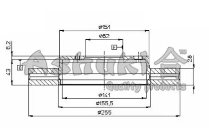 ASHUKI T602-70