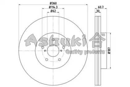 ASHUKI T603-62