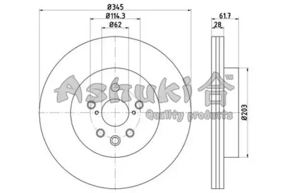 ASHUKI T603-63