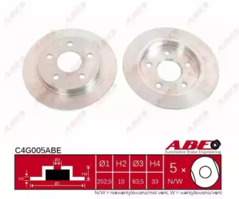 abe c4g005abe