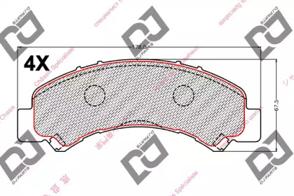 DJ PARTS BP2198