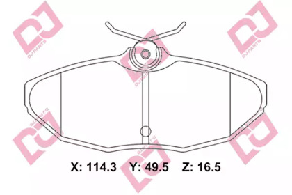 DJ PARTS BP2308