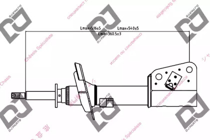 DJ PARTS DS1416GS