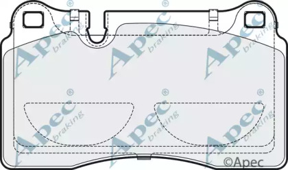 APEC BRAKING PAD1891